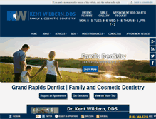 Tablet Screenshot of grandrapidsdentist.com